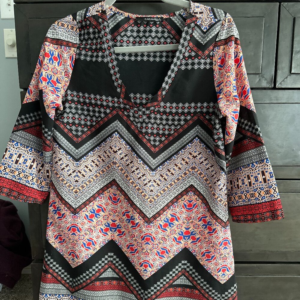 Multi color dress - sm